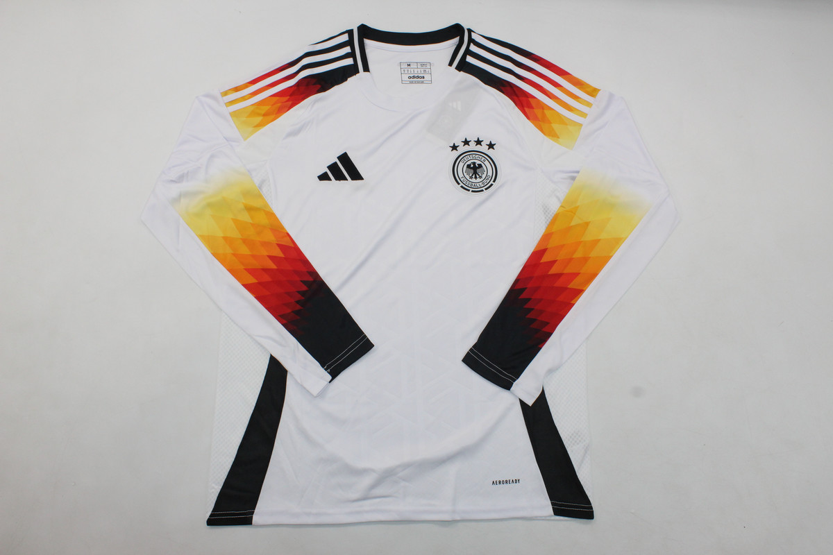 AAA Quality Germany 2024 Euro Home Long Soccer Jersey